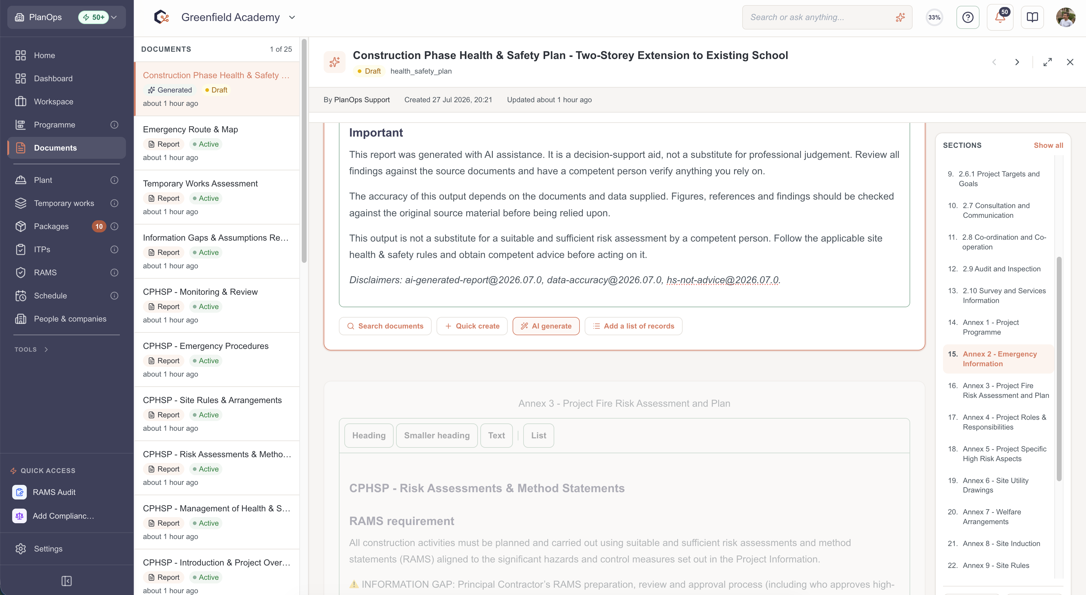 Trigger an AI agent task for deeper analysis