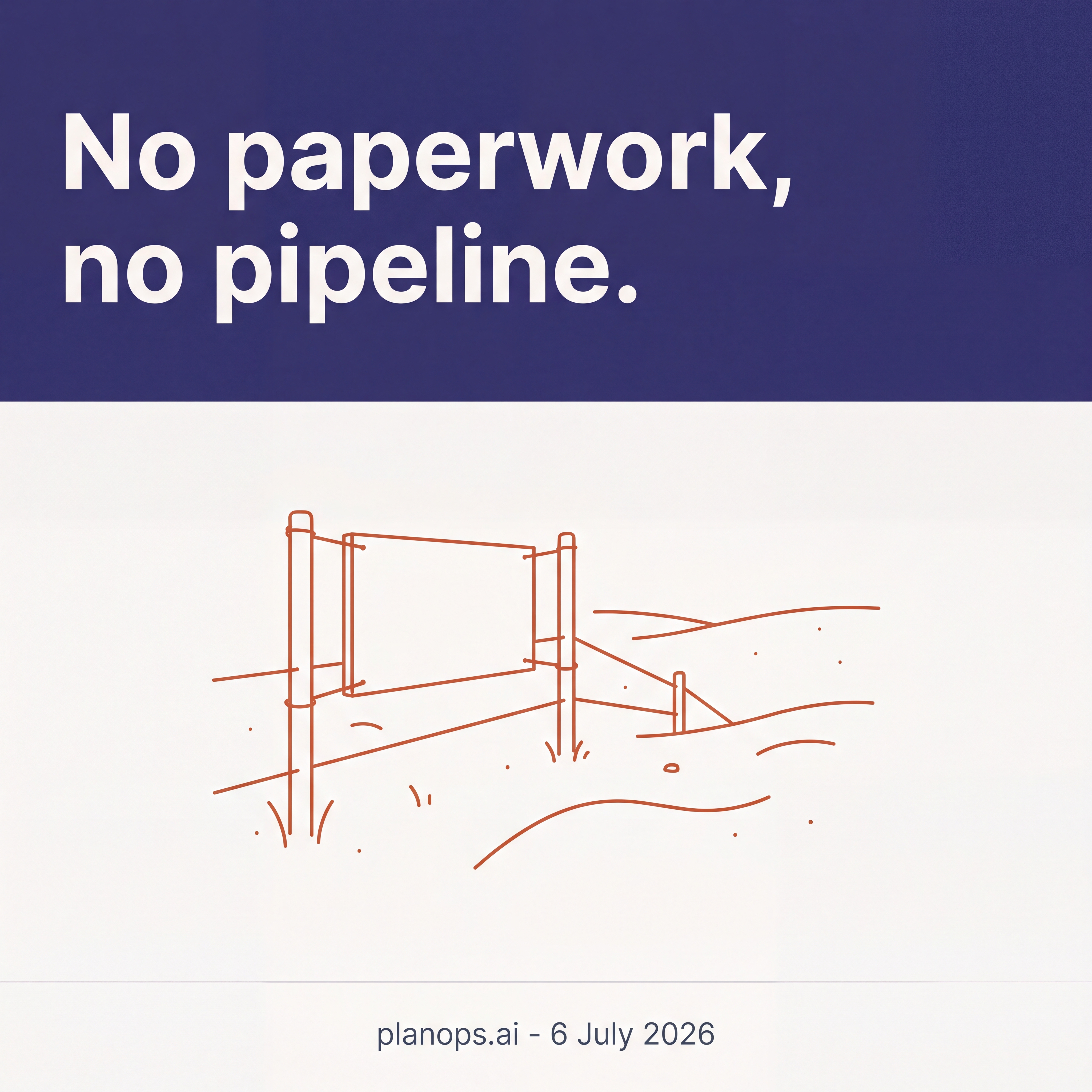An empty scaffolding yard where a flagship AI supercomputer was announced but never visited, set against a real data centre proposal with a consultation date, and a coding tool caught checking where its users live